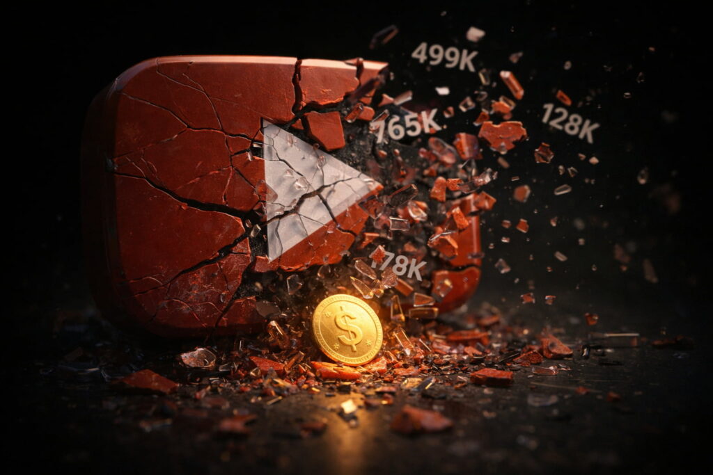 Millions of Views but No Money? Here's What YouTube Changed